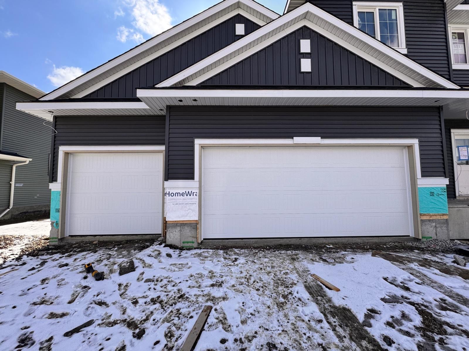 Garage door installation