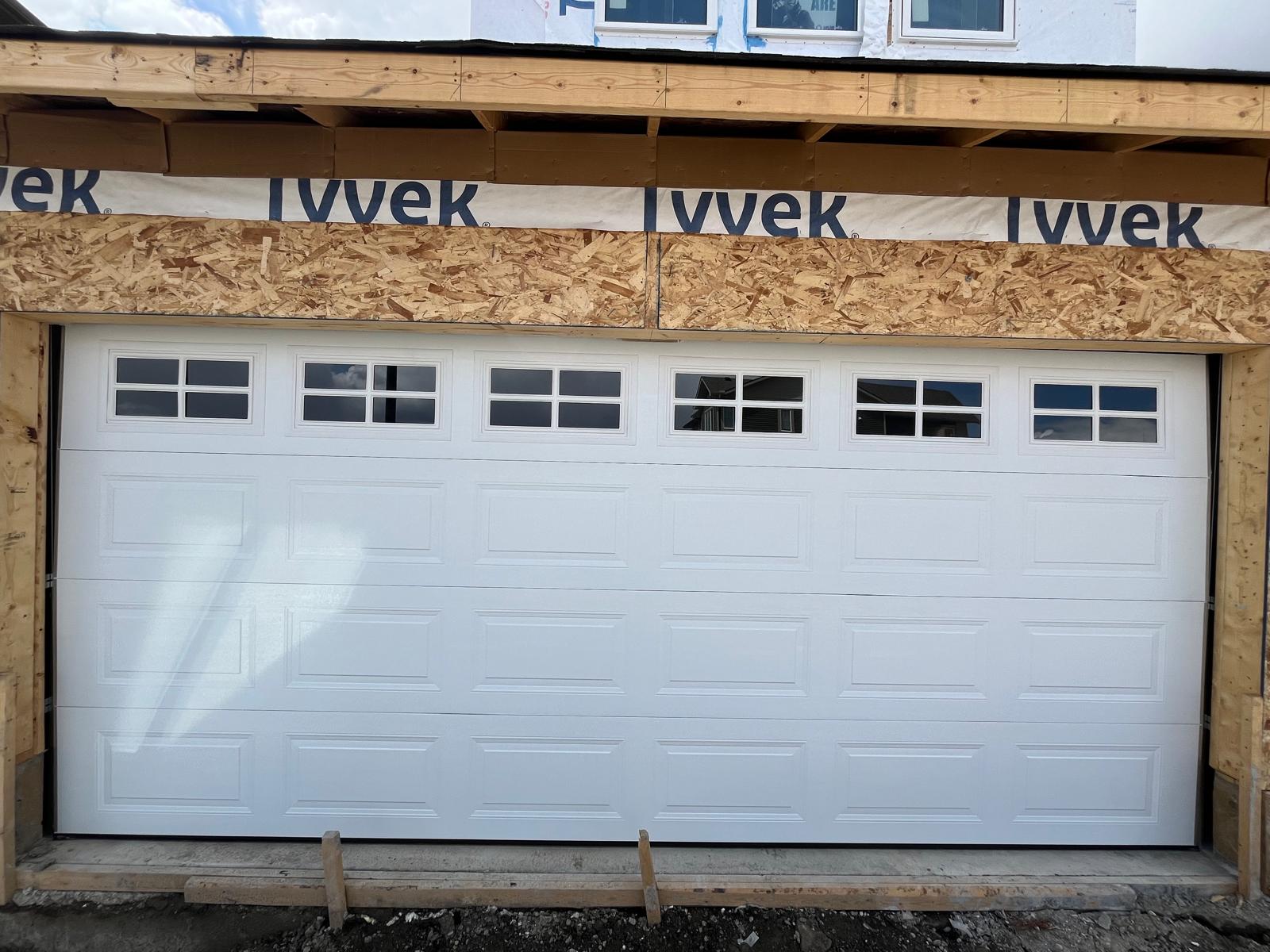 Garage door installation