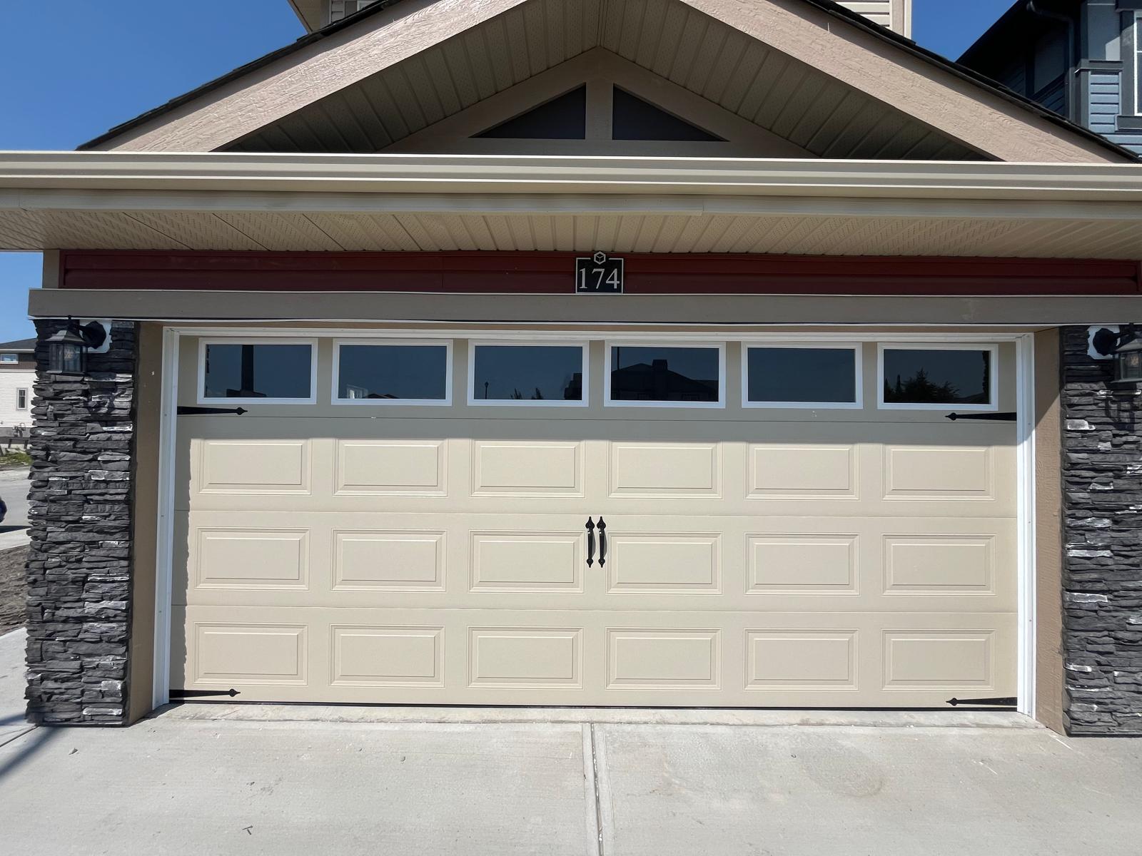 Garage door installation