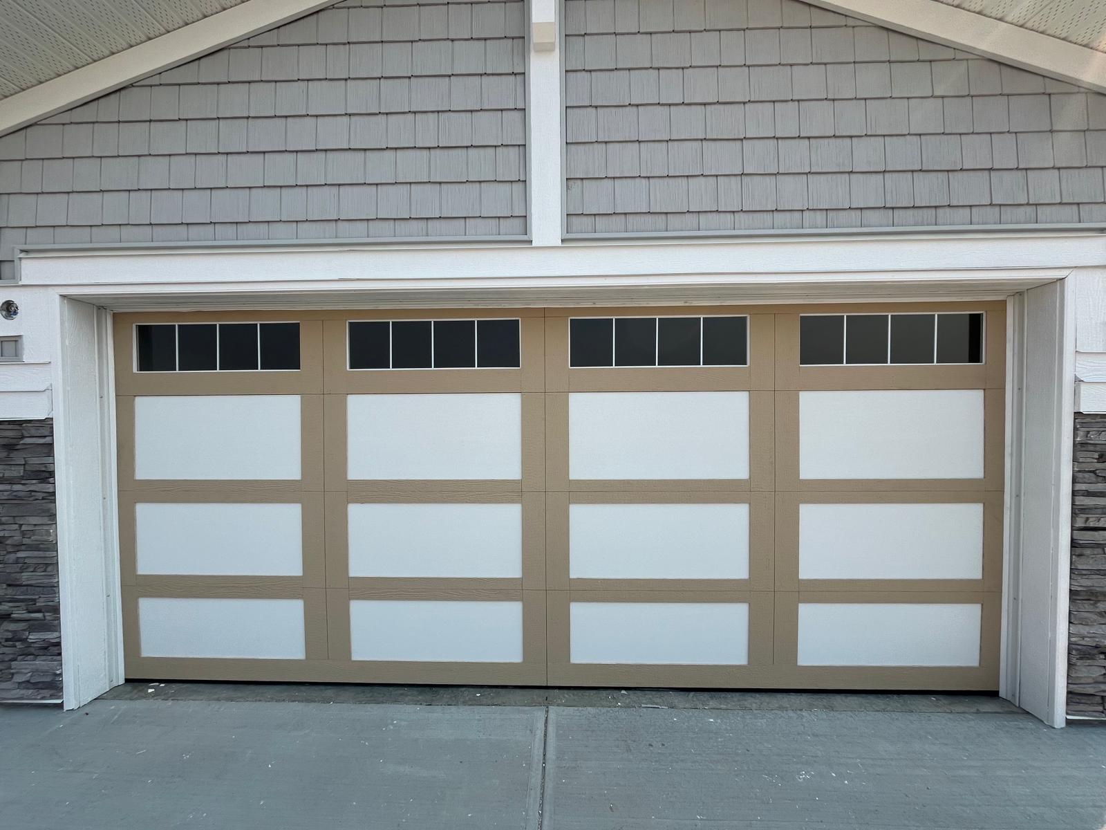 Garage door installation