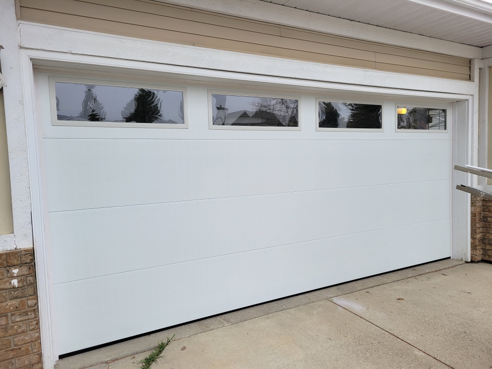Garage door installation