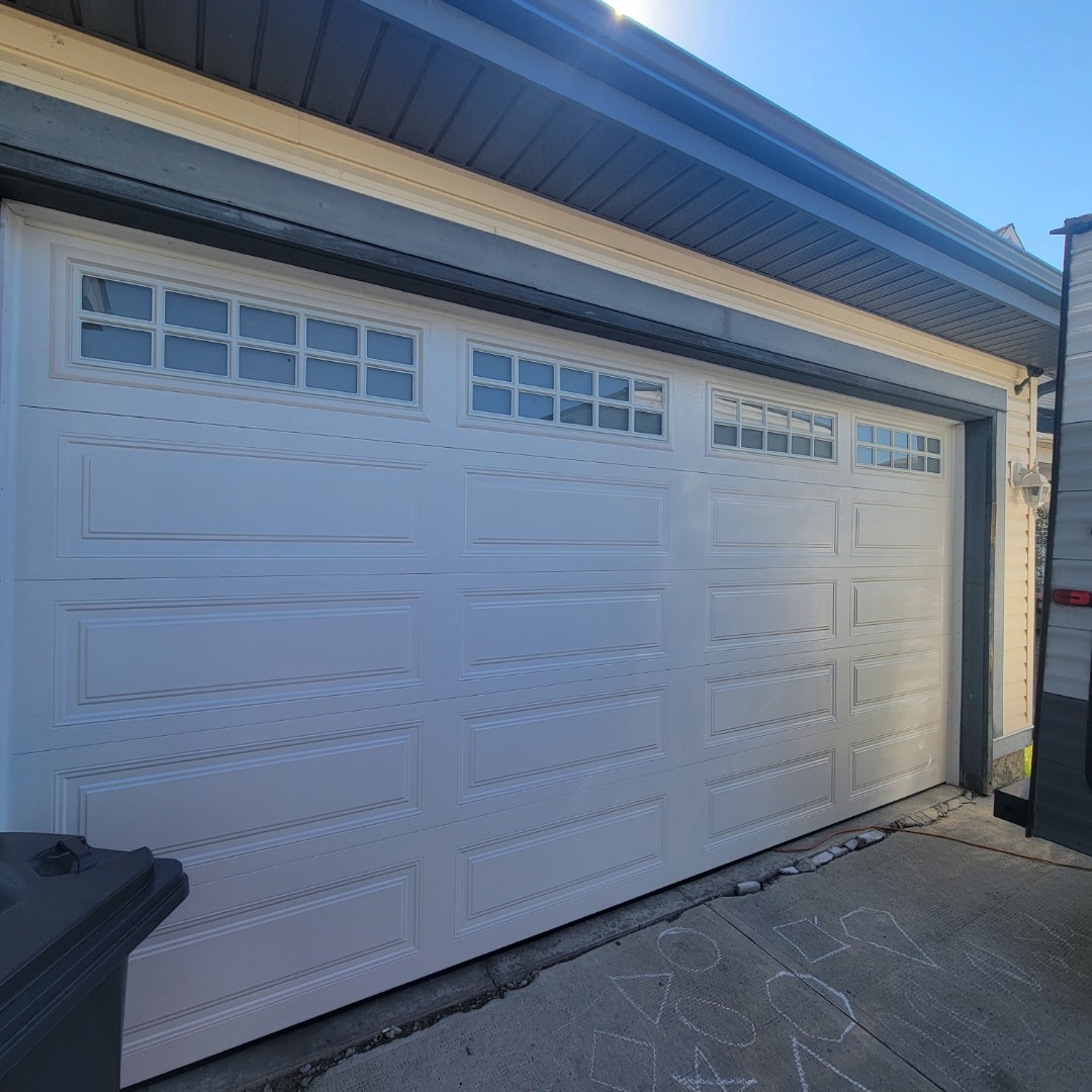 Garage door installation