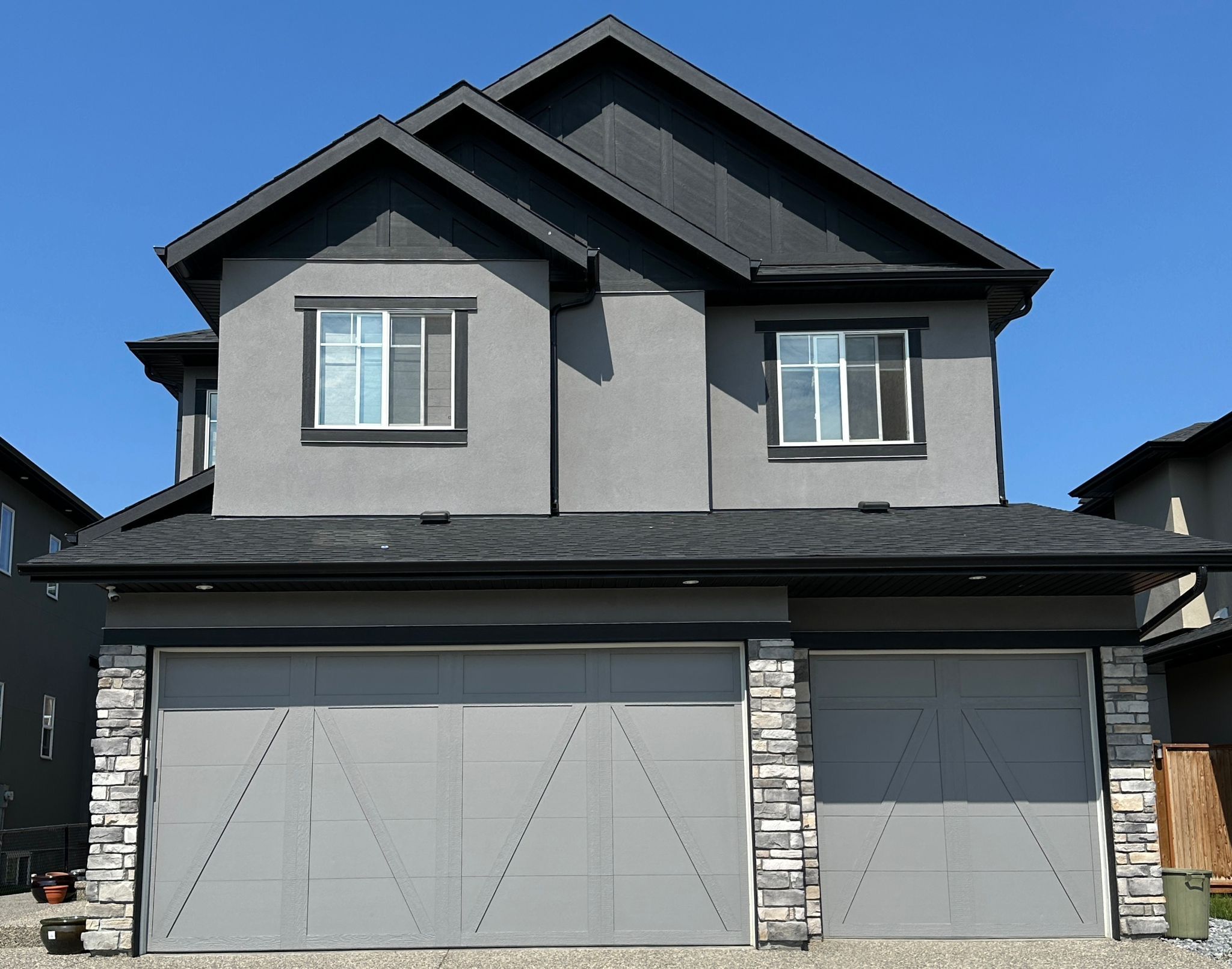 Garage door installation